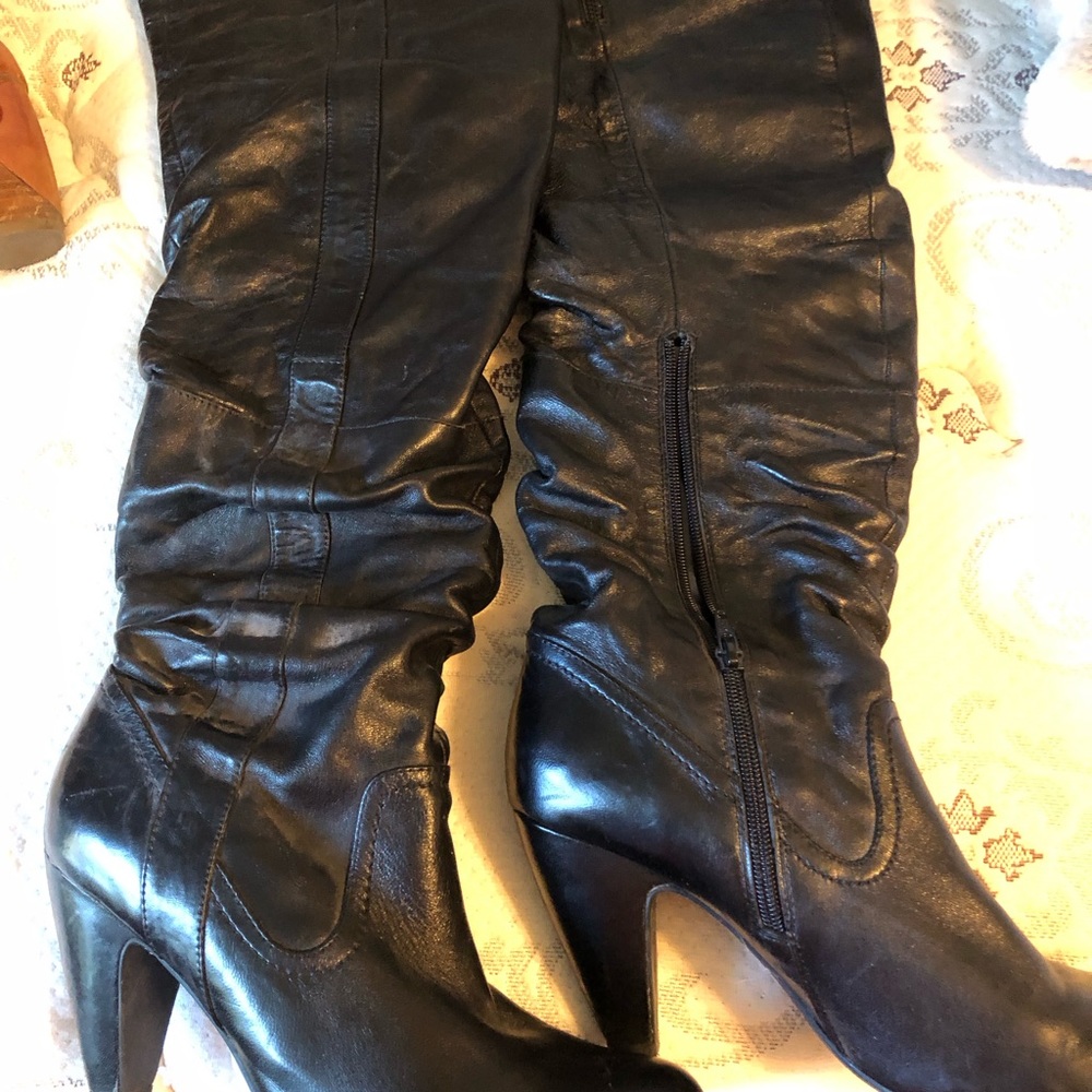 Miz Mooz Serra thigh high boots, size 9, only worn twice